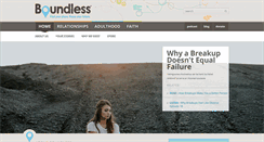 Desktop Screenshot of boundless.org